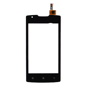 Сенсор для телефона Lenovo A1000 Черный