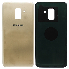 корпус для телефона Samsung A530 (А8 2018) Задняя крышка (золото)