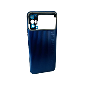 корпус для телефона Tecno Spark 8P (KG7n) Синий задняя крышка