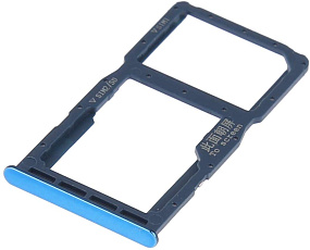 Контейнер SIM Huawei P30 Lite/Honor 20 Lite/Nova 4e Синий