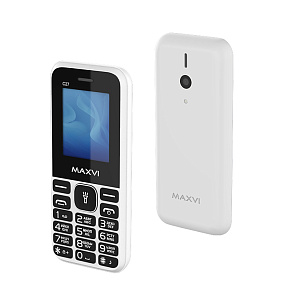 Мобильный телефон Maxvi C27 White