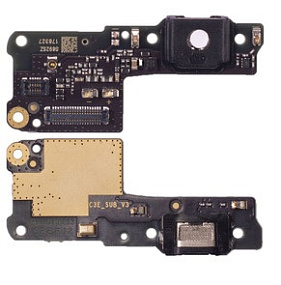 Шлейф Xiaomi Redmi 7A плата на системный разъем/микрофон