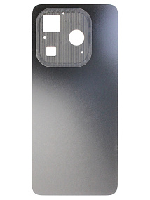 корпус для телефона Tecno Spark 20 (KJ5) Черный задняя крышка - Премиум