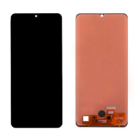 Дисплей для телефона Samsung A315F (A31) модуль Черный - (AMOLED, с регулировкой подсветки)