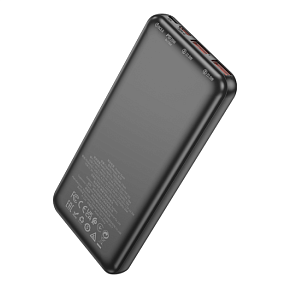 Портативное зарядное устройство Borofone BJ38 2USB/Micro/Type-C 10000mAh черный(УЦЕНКА)б/у, потертос