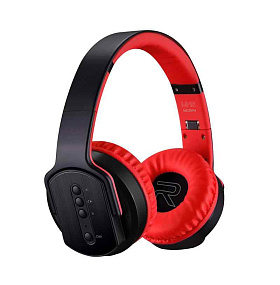 Bluetooth-наушники/стерео колонка Sodo MH2 полноразмерные черно-красные (УЦЕНКА) Б/У