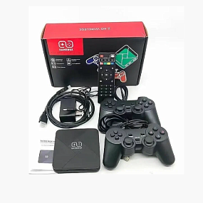 Игровая приставка Game Box 5G+android 9.1TV 3D/64G(УЦЕНКА)б/у, потертости