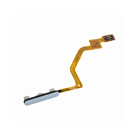 Шлейф Xiaomi Redmi Note 9S/Note 9 Pro сканер отпечатка пальцев Белый