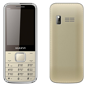 Мобильный телефон Maxvi X850 Gold