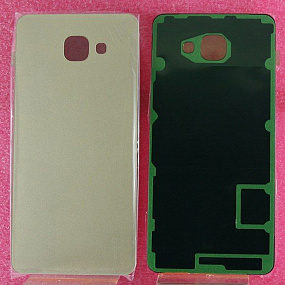 корпус для телефона Samsung A710F Задняя крышка (золото)