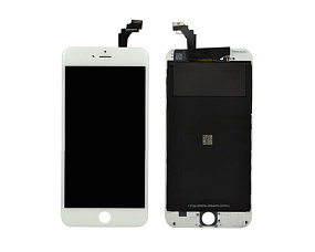 Дисплей для телефона iPhone 6S Plus в сборе Белый - Премиум