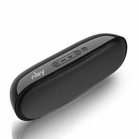 Колонка NBY 4070 (Bluetooth/TF/USB/AUX/FM) серая