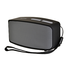 Колонка N10U Musicbox ONE (Bluetooth/MicroSD/USB/FM/AUX) серая