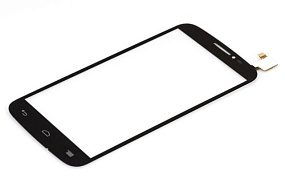 Сенсор для телефона Alcatel OT-7041D (Pop C7) Черный