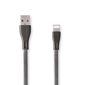 Дата кабель lightning - USB Remax Full Speed Pro RC-090i черный 1м