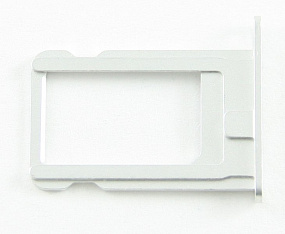 Контейнер SIM iPhone 5S/SE Серебро