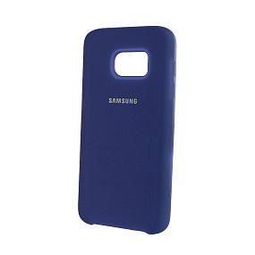 Силиконовый чехол для Samsung G930 Galaxy S7 оригинал синий