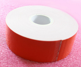 Скотч двусторонний вспененный 0,5мм*30мм*5м