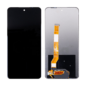 Дисплей для телефона Realme C65 4G (RMX3910) в сборе с тачскрином Черный - Оригинал