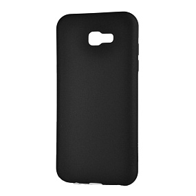 Силиконовый чехол для Samsung A720 Galaxy A7 (2017) X-Level Guardian матовый черный