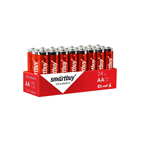 Батарейка АА SmartBuy LR6 24BL 24/48/960 1шт