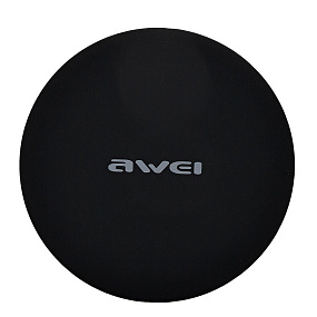 Беспроводное зарядное устройство Awei W5 5V/1000mA черное (УЦЕНКА) Б/У