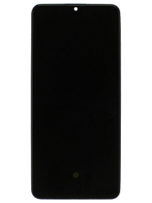 Дисплей для телефона Samsung A325F (A32) модуль Черный - (AMOLED, с регулировкой подсветки)