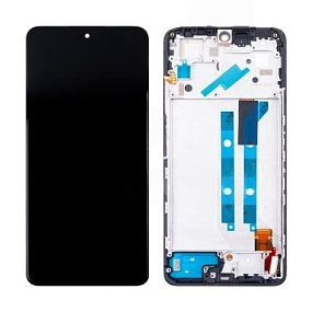 Дисплей для телефона Xiaomi Redmi Note 12 Pro 4G (2209116AG) модуль с рамкой Черный - Оригинал