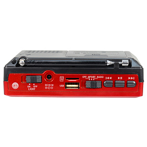 Радиоприемник GOLON RX-BT6677 красный