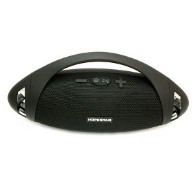 Колонка Hopestar H37 (Bluetooth/MicroSD/USB/FM/AUX/Microphone) влагозащищенная черная