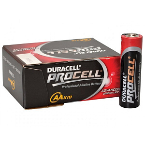 Батарейка АА Duracell LR6 10Box Procell 1шт