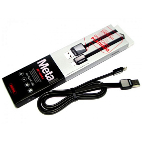 Дата кабель Type-C - USB Remax Metal RC-044a 3A черный*