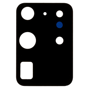 Стекло камеры Samsung G988B (S20 Ultra) в сборе с рамкой Черный