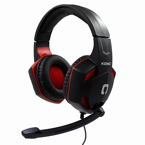 Наушники Komc G302 полноразмерные красные (УЦЕНКА) Б/У