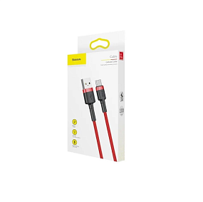 Дата кабель Type-C USB Baseus Cafule (CATKLF-B91) 1м 3A красный