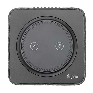 Умная колонка Яндекс Станция черная
