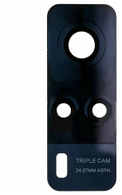 Стекло камеры Vivo Y31 2021/Y53s 4G (V2036/V2058) Черный