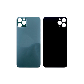 Задняя крышка iPhone 11 Pro Max (стекло) Тёмно-зелёный