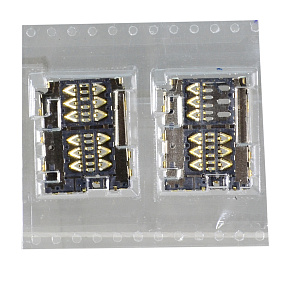 Коннектор SIM Xiaomi Mi 9T/Mi 10/10 Pro