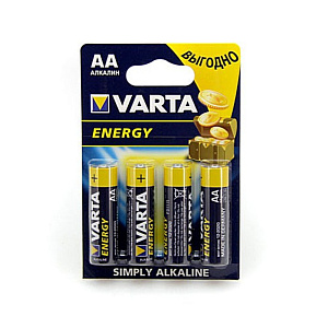 Батарейка АА Varta R06 4BL 80/400 1шт