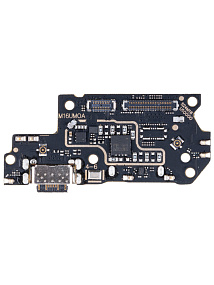 Шлейф Xiaomi Redmi Note 12 Pro+ (221013164UG) плата на системный разъем/микрофон - Премиум