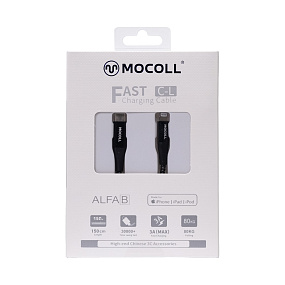Дата кабель Type-C - Lightning Mocoll CL2B 1.5м 60W 3A черный