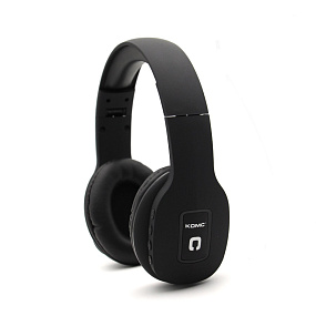 Bluetooth-наушники Komc T11 полноразмерные черные (УЦЕНКА) не товарный вид