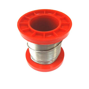 Припой бытовой-размотка ПОС-61 без канифоли (0,8мм) 10г