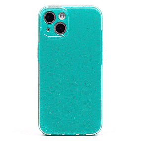 Кейс iPhone 13 силикон SC328 мятный