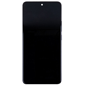Дисплей для телефона Xiaomi Redmi Note 13 4G (23129RAA4G) модуль с рамкой Черный - Оригинал