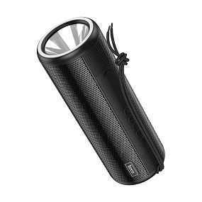 Колонка Hoco HC11 (Bluetooth/MicroSD/USB/FM/AUX/фонарик) 5W черный