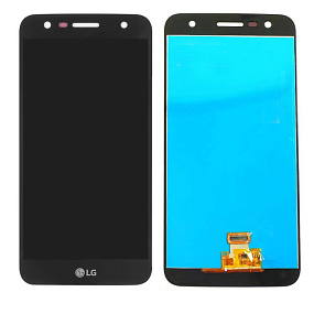 Дисплей для телефона LG M320 (X power 2) в сборе с тачскрином Черный