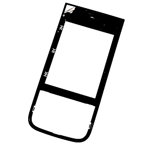 Сенсор для телефона Nokia 5330 Черный с рамкой