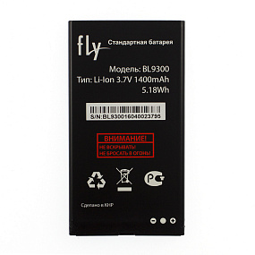 АКБ ORIG для телефона Fly BL9300 TS112 тех. упаковка
